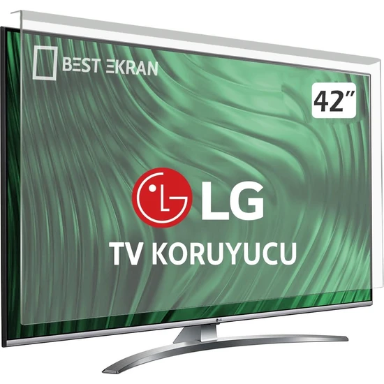 Best Ekran Lg 42LA667S Tv Ekran Koruyucu - Lg 42 Inç 106 Ekran Şeffaf Koruma Paneli