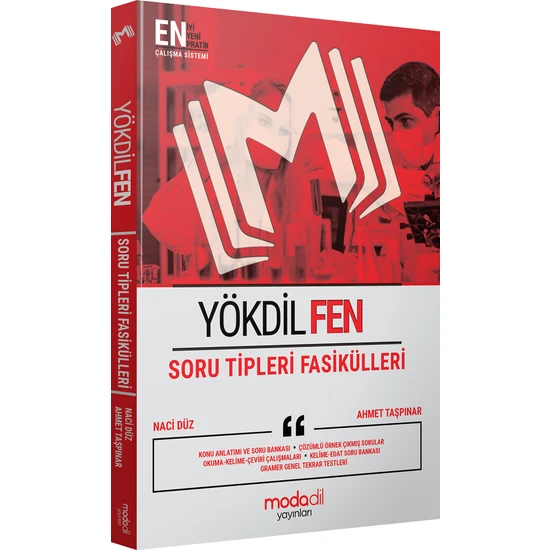 Modadil YÖKDİL Fen Soru Tipleri Fasikülleri