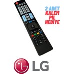 LG Uzaktan Kumanda Tüm TV'lerde Kullanılan Tek Model Uyumlu Philips 2 Adet Kalem Pil Hediyeli