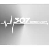 Oto Sticker Peugeot 307 Nabız Kalp Atışı Sticker 2 Adet