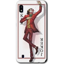 Bera Aksesuar Samsung Galaxy A10 Kılıf Hd Desen Baskılı Arka Kapak - Joker Iskambil