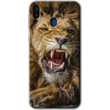 Bera Aksesuar Samsung Galaxy M20 Kılıf Hd Desen Baskılı Arka Kapak - Lion King