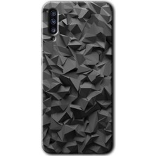 Bera Aksesuar Samsung Galaxy A50S Kılıf Hd Desen Baskılı Arka Kapak - Dark Broke