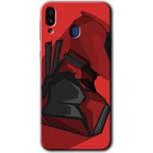 Bera Aksesuar Samsung Galaxy M20 Kılıf Hd Desen Baskılı Arka Kapak - Deadpool