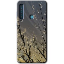 Bera Aksesuar Samsung Galaxy A9 2018 Kılıf Hd Desen Baskılı Arka Kapak - Branches Flowers