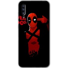 Bera Aksesuar Samsung Galaxy A50S Kılıf Hd Desen Baskılı Arka Kapak - Deadpool 4