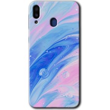 Bera Aksesuar Samsung Galaxy M20 Kılıf Hd Desen Baskılı Arka Kapak - Art Design 38