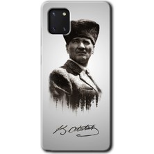 Bera Aksesuar Samsung Galaxy Note 10 Lite Kılıf Hd Desen Baskılı Arka Kapak - Mustafa Kemal Atatürk