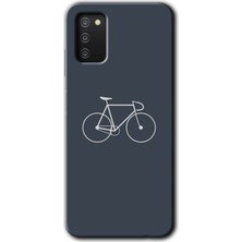 Bera Aksesuar Samsung Galaxy A03S Kılıf Hd Desen Baskılı Arka Kapak - Bike