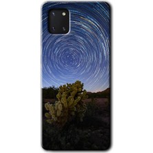 Bera Aksesuar Samsung Galaxy A81 Kılıf Hd Desen Baskılı Arka Kapak - Eclipse Sky