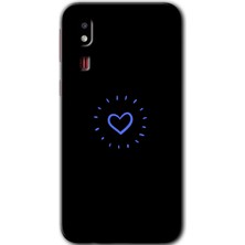 Bera Aksesuar Samsung Galaxy A2 Core Kılıf Hd Desen Baskılı Arka Kapak - Heart Strokes