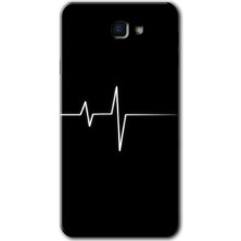 Bera Aksesuar Samsung Galaxy J7 Prime Kılıf Hd Desen Baskılı Arka Kapak - Heart Rytm