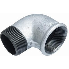 Galvanizli Kuyruklu Dirsek 1 1/2