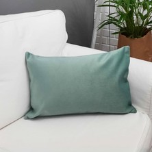 Körfez Kırlent Tay Tüyü Kırlent Kılıfı Açık Mavi