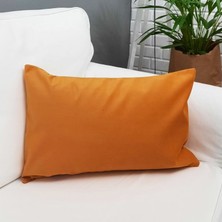 Körfez Kırlent Tay Tüyü Kırlent Kılıfı Turuncu