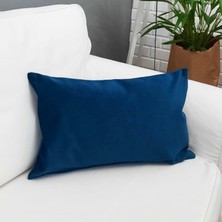 Körfez Kırlent Tay Tüyü Kırlent Kılıfı Lacivert