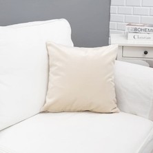 Körfez Kırlent Tay Tüyü Kırlent Kılıfı Cappucino