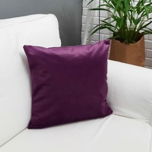 Körfez Kırlent Tay Tüyü Kırlent Kılıfı Mor