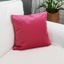 Körfez Kırlent Tay Tüyü Kırlent Kılıfı Fuşya