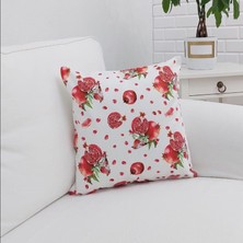 Körfez Kırlent Yaz Meyveleri Temalı Kırlent Kılıfı 43X43CM