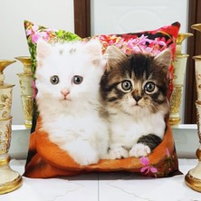 Körfez Kırlent Animal Baskılı Kırlent Kılıfı 43X43CM