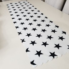 Körfez Kırlent Trendy Yıldız Model Dekoratif Runner 40X140CM