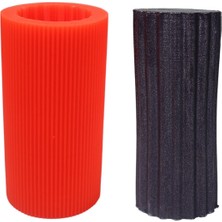 Hobizubi Tırtıklı Silikon Mum Kalıbı M-130