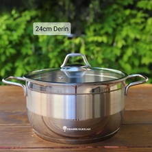 Pembiş Dükkan Sofram 24 cm Derin Tencere 5.7 Lt