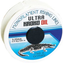 Krokodil Model Makara Balıkçı Olta Misina 100 mt Beyaz