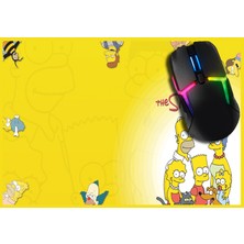 Beam Dijital The Simpsons Gaming Oyuncu Mouse Pad