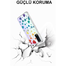 Kzy Xiaomi Redmi Note 8 Pro Kapak Zebra Desenli Fosforlu Silikon Kılıf