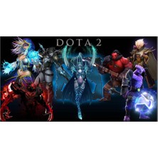 Beam Dijital Dota 2 Xl 70X40 cm 3mm Oyuncu Gaming Mouse Pad