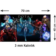 Beam Dijital Dota 2 Xl 70X40 cm 3mm Oyuncu Gaming Mouse Pad