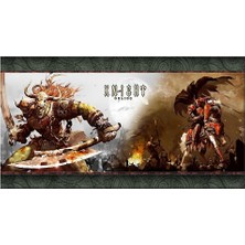 Beam Dijital Knight Online Xl 70X40 cm 3mm Oyuncu Gaming Mouse Pad