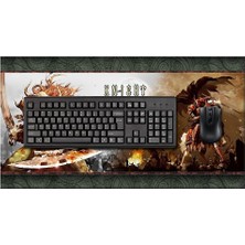 Beam Dijital Knight Online Xl 70X40 cm 3mm Oyuncu Gaming Mouse Pad