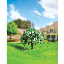 Tahtakalehobi Yeşil Çiçekli Ağaç 7 cm 2 Adet