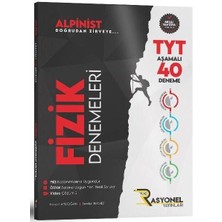 Rasyonel Yayınları TYT Fizik Alpinist Aşamalı 40 Deneme