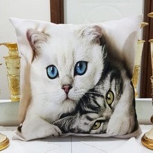 Körfez Kırlent Animal Baskılı Kırlent Kılıfı 43 x 43 cm
