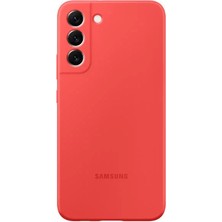Samsung Galaxy S22 Plus Silikon Kılıf Kırmızı