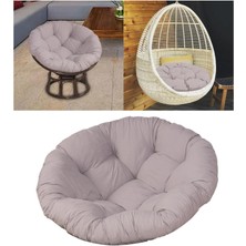 Seasong Açık Koltuk Yastık Sandalye Pedleri Kapalı Açık Rattan Sandalyeleri Hamak Gri, 60CM (Yurt Dışından)