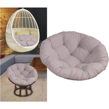 Seasong Açık Koltuk Yastık Sandalye Pedleri Kapalı Açık Rattan Sandalyeleri Hamak Gri, 60CM (Yurt Dışından)