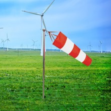 Seasong Havaalanı Rüzgar Ripstop Rüzgar Ölçüm Çorap Çanta Park Avı Açık Hava Kırmızı 100 cm  (Yurt Dışından)