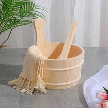Seasong Sauna Kova Namlu Set Masif Ahşap ile Sauna Astarı 4 Litre ile Spa Oda (Yurt Dışından)