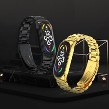 Mijobs Xiaomi Mi Band 7/7 Nfc Gümüş Için Cs Paslanmaz Ste Watch Band (Yurt Dışından)