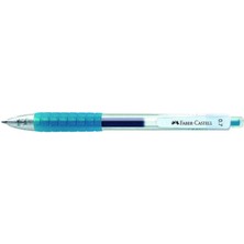 Tahtakalehobi Faber Castell Fast Gel Hızlı Kuruyan Jel Kalem 0.7mm Turkuaz