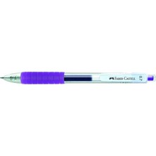 Tahtakalehobi Faber Castell Fast Gel Hızlı Kuruyan Jel Kalem 0.7mm Mor