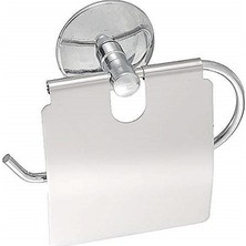 Sgs Entema Paslanmaz Krom Geniş Kapaklı Tuvalet Kağıtlığı