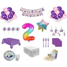 Best Parti Deniz Kızı Doğum Günü Seti 2 Yaş