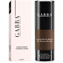 Gabba 219-COCO Brown-Microblading Kaş Boyası-Kalıcı Makyaj Pigmenti 15 ml