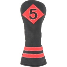 Sharplace Golf Şaft Aksesuarları Kulübü Kafa Siyah Kırmızı 5 (Yurt Dışından)